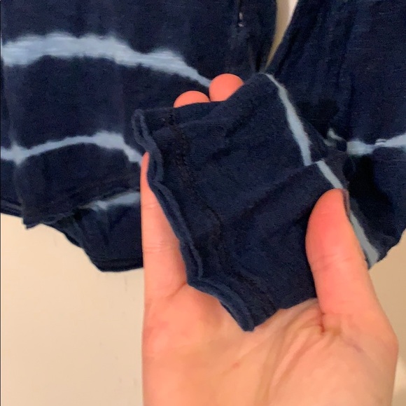 Lucky Brand Blue Tie Dye Top - Picture 3 of 8